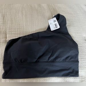 (NWT) Black - Align Asymmetrical Bra *Light Support, C/D Cup - Size 10